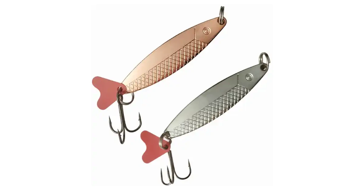MetalStrike Lures - Silver Shimmer & Copper Flash