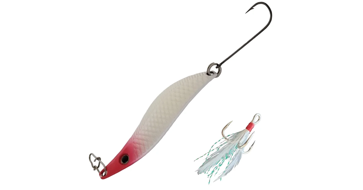 Suckerme Red Sparky Trout Lure Spoon